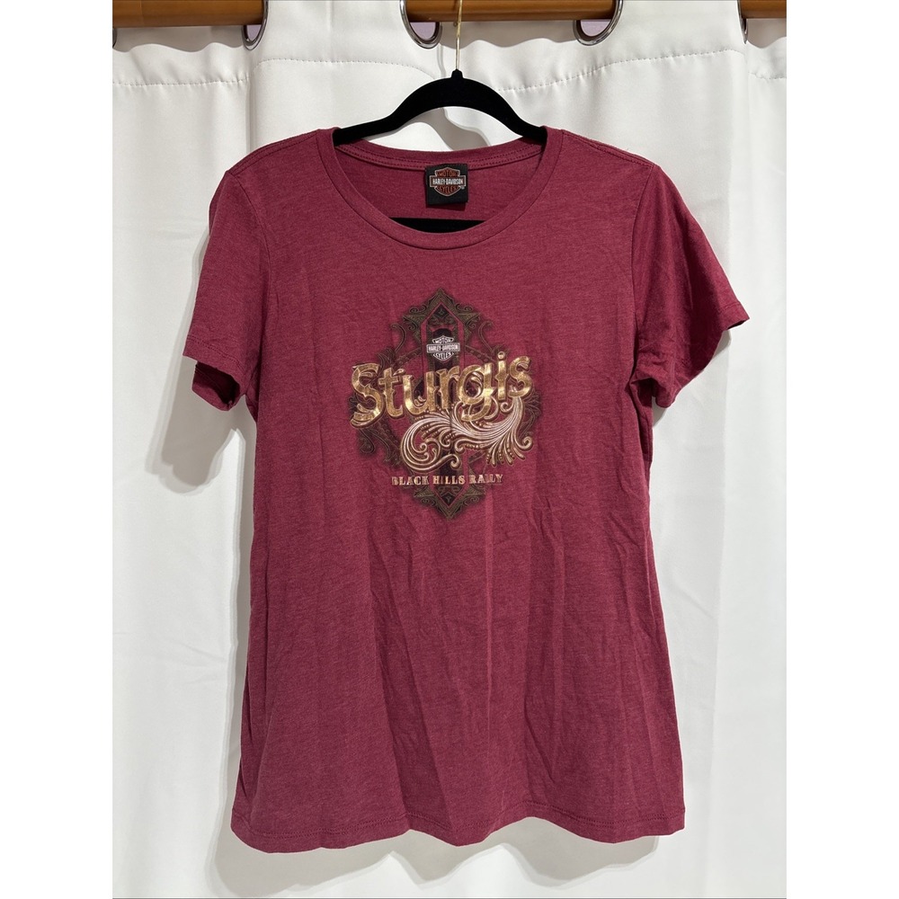 Sturgis Bike Week Tshirt Hill City Harley Davidson South Dakota Ladies XL‎